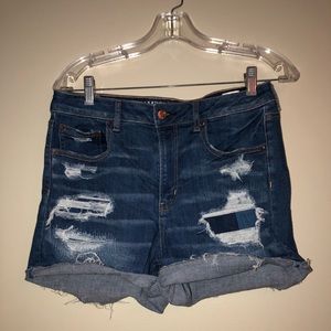 American Eagle High Rise Jean Short
